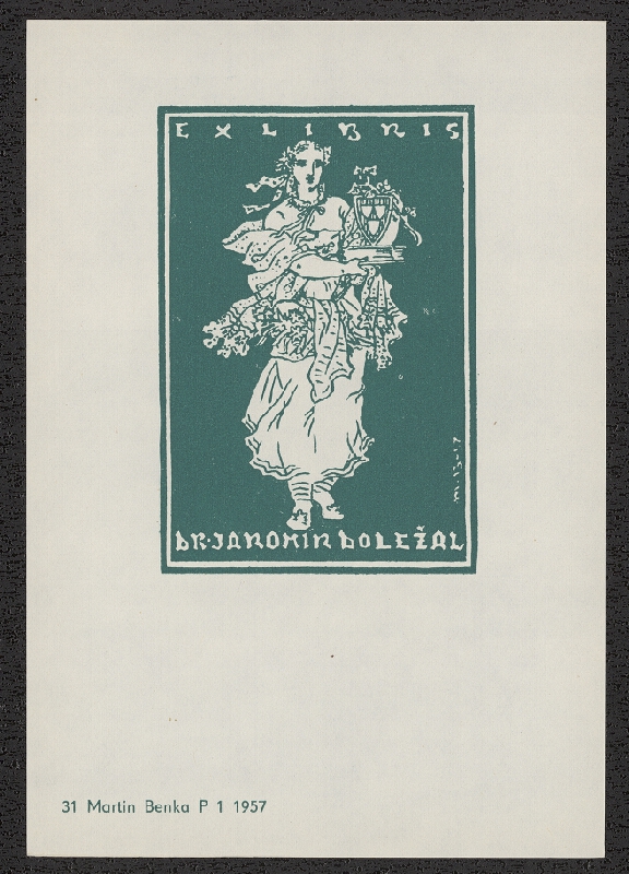 Martin Benka – Exlibrisy Martina Benku 1888-1968. SNG Bratislava 1968 