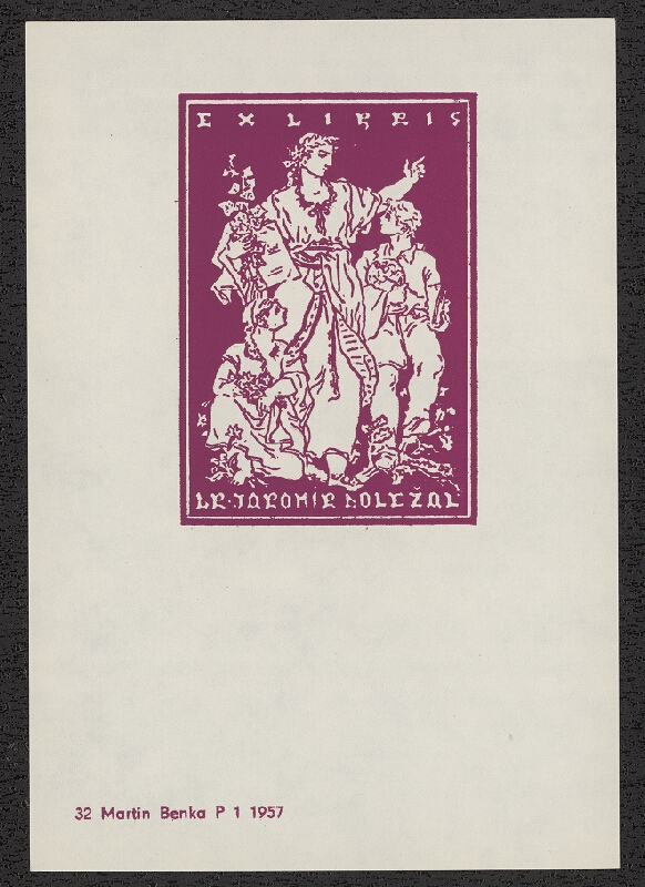 Martin Benka – Exlibrisy Martina Benku 1888-1968. SNG Bratislava 1968 