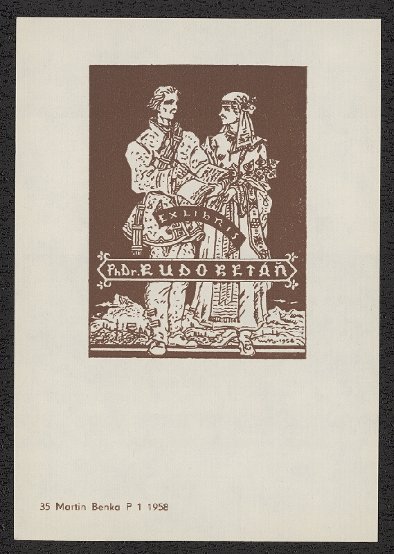 Martin Benka – Exlibrisy Martina Benku 1888-1968. SNG Bratislava 1968 