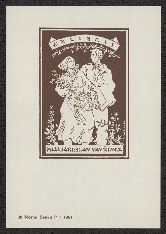 Martin Benka – Exlibrisy Martina Benku 1888-1968. SNG Bratislava 1968 