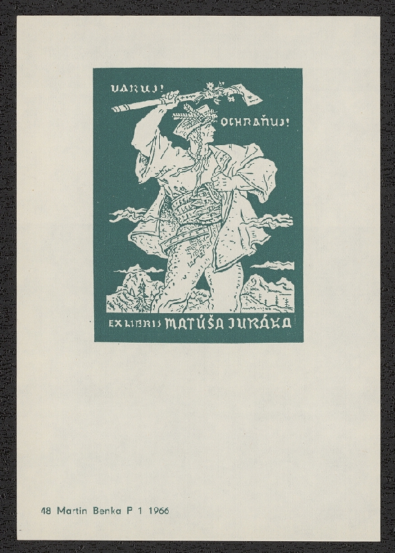 Martin Benka – Exlibrisy Martina Benku 1888-1968. SNG Bratislava 1968 