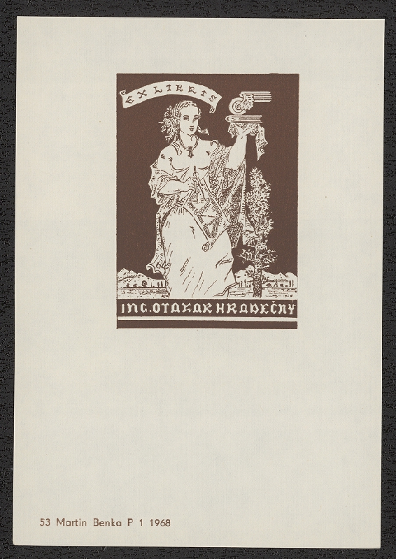 Martin Benka – Exlibrisy Martina Benku 1888-1968. SNG Bratislava 1968 