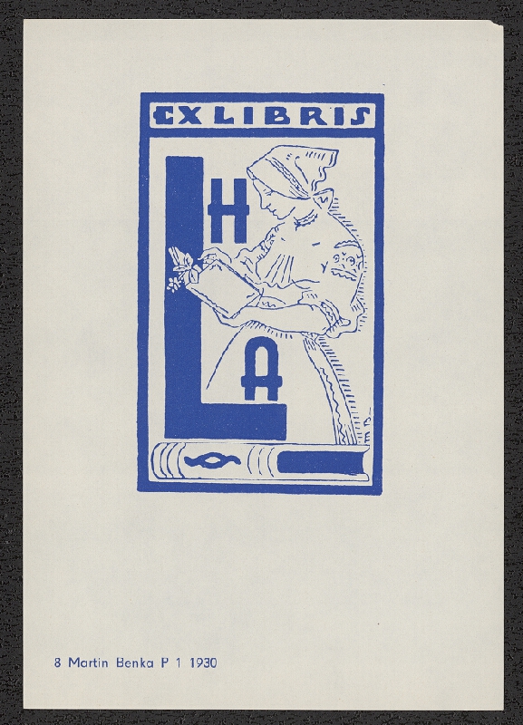 Martin Benka – Exlibrisy Martina Benku 1888-1968. SNG Bratislava 1968 