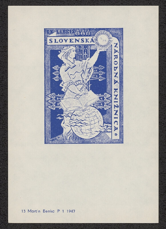 Martin Benka – Exlibrisy Martina Benku 1888-1968. SNG Bratislava 1968 