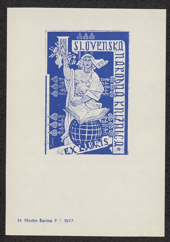 Martin Benka – Exlibrisy Martina Benku 1888-1968. SNG Bratislava 1968 