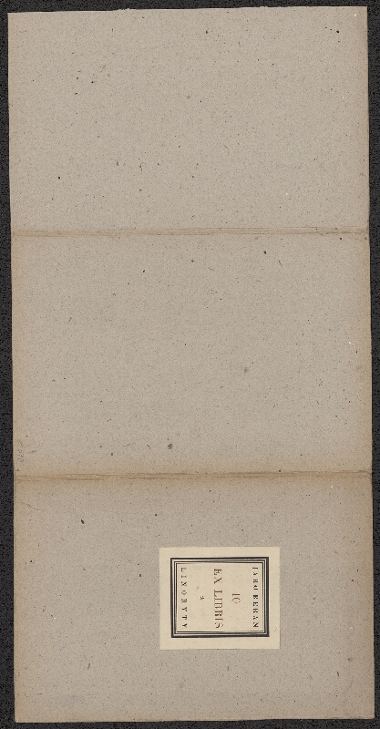 Jaro (Jaroslav) Beran – Jaro Beran; Ex libris. Soubor 10 linorytů. MCMXXXII 