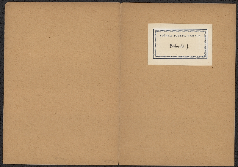 Jaroslav Bielawski – Sbírka Josefa Hanzla 