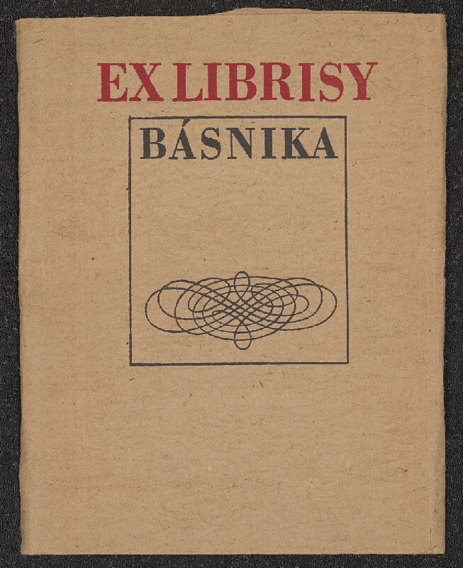 Robert (Róbert) Brož – Ex librisy básnika. Slovo básnikovo, kresba umelcova. 1970 