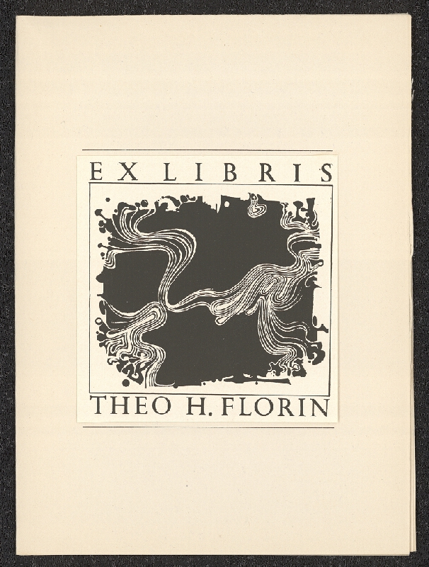 Robert (Róbert) Brož – Ex librisy básnika. Slovo básnikovo, kresba umelcova. 1970 