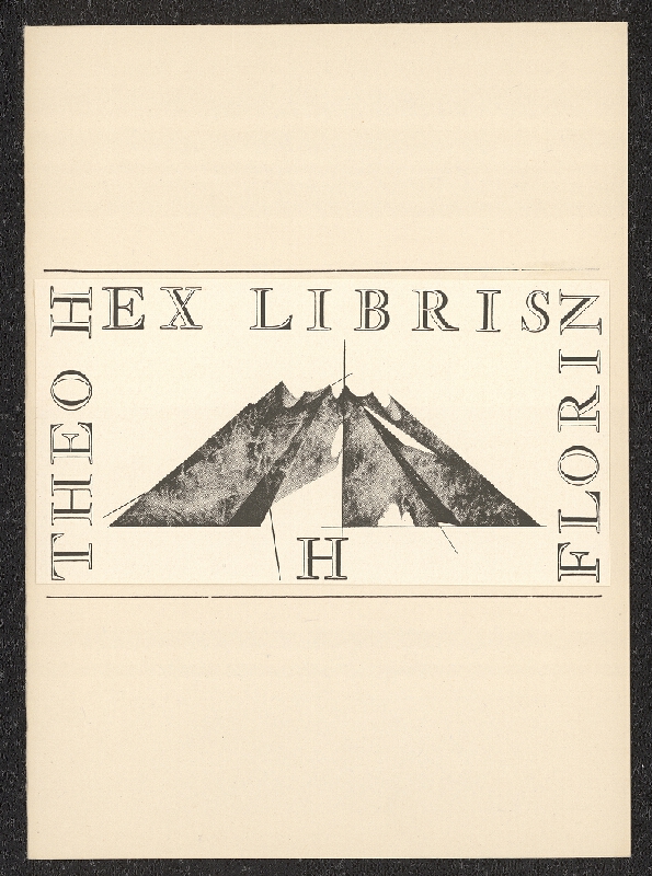 Robert (Róbert) Brož – Ex librisy básnika. Slovo básnikovo, kresba umelcova. 1970 
