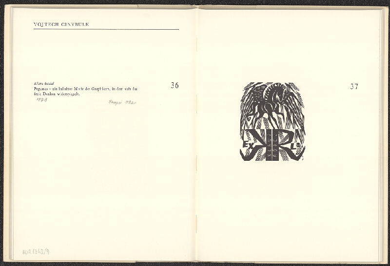 Vojtěch Cinybulk – Vojtěch Cinybulk, En Czekisk Grafiker og exlibriskunstner 