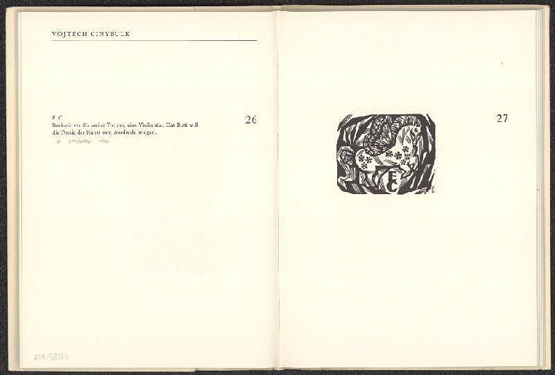 Vojtěch Cinybulk – Vojtěch Cinybulk, En Czekisk Grafiker og exlibriskunstner 