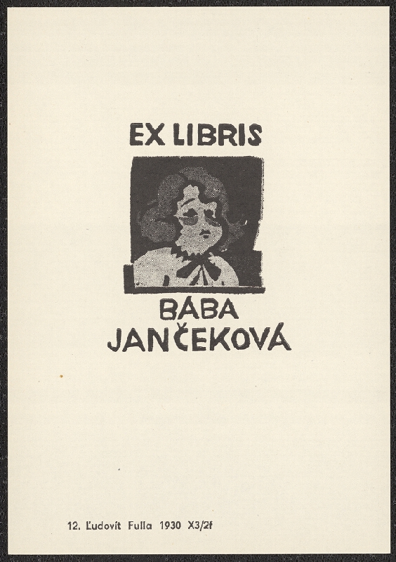 Ľudovít (Ľudo) Fulla – Exlibrisy Ľudovíta Fullu 