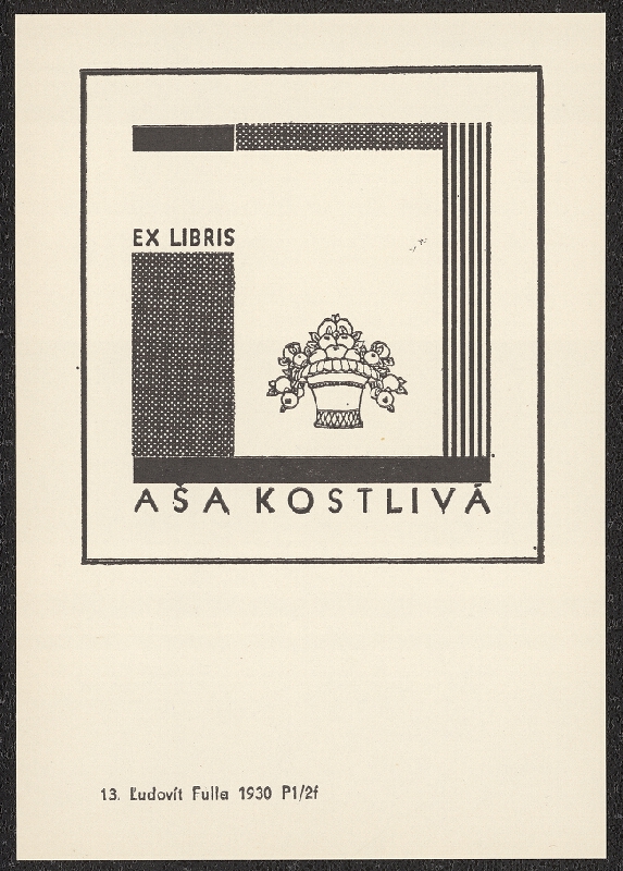 Ľudovít (Ľudo) Fulla – Exlibrisy Ľudovíta Fullu 
