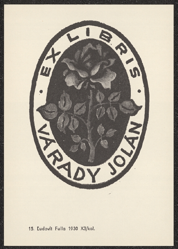 Ľudovít (Ľudo) Fulla – Exlibrisy Ľudovíta Fullu 