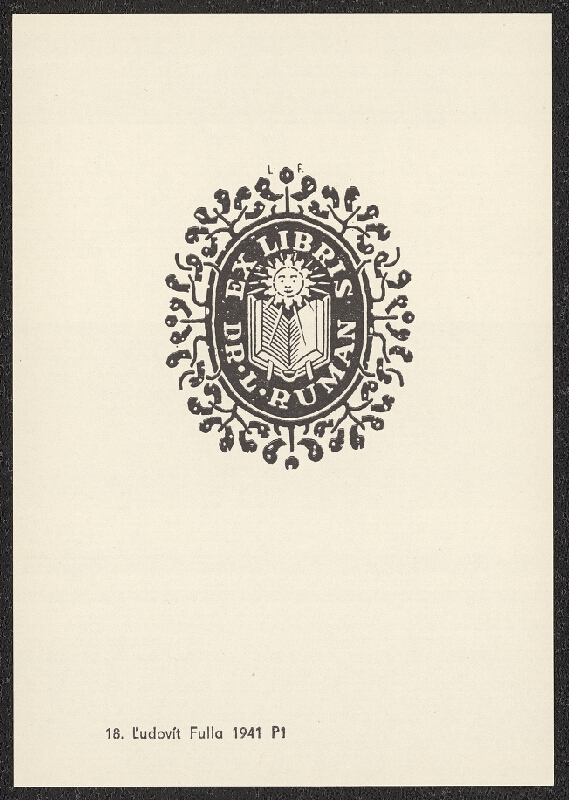 Ľudovít (Ľudo) Fulla – Exlibrisy Ľudovíta Fullu 
