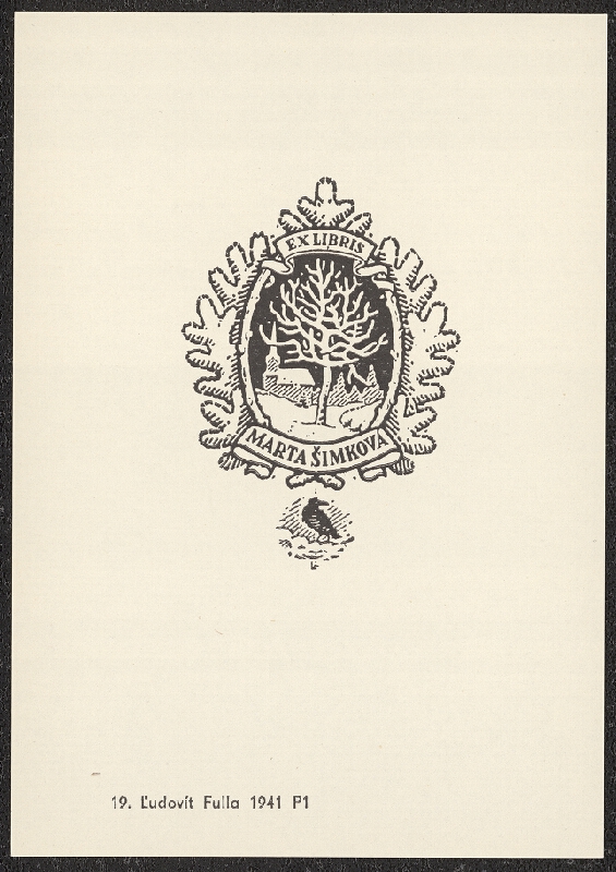Ľudovít (Ľudo) Fulla – Exlibrisy Ľudovíta Fullu 