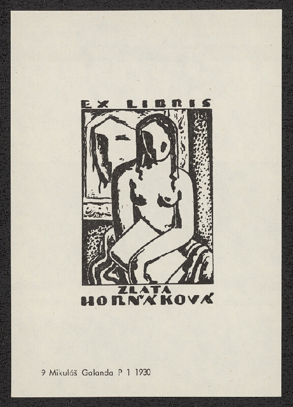 Mikuláš Galanda – Exlibrisy Mikuláša Galandu 
