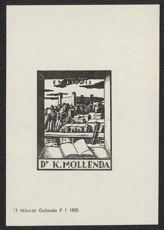 Mikuláš Galanda – Exlibrisy Mikuláša Galandu 