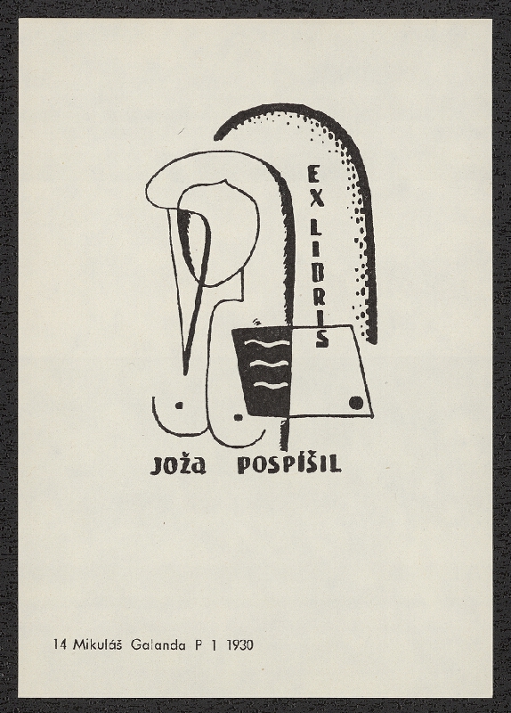 Mikuláš Galanda – Exlibrisy Mikuláša Galandu 