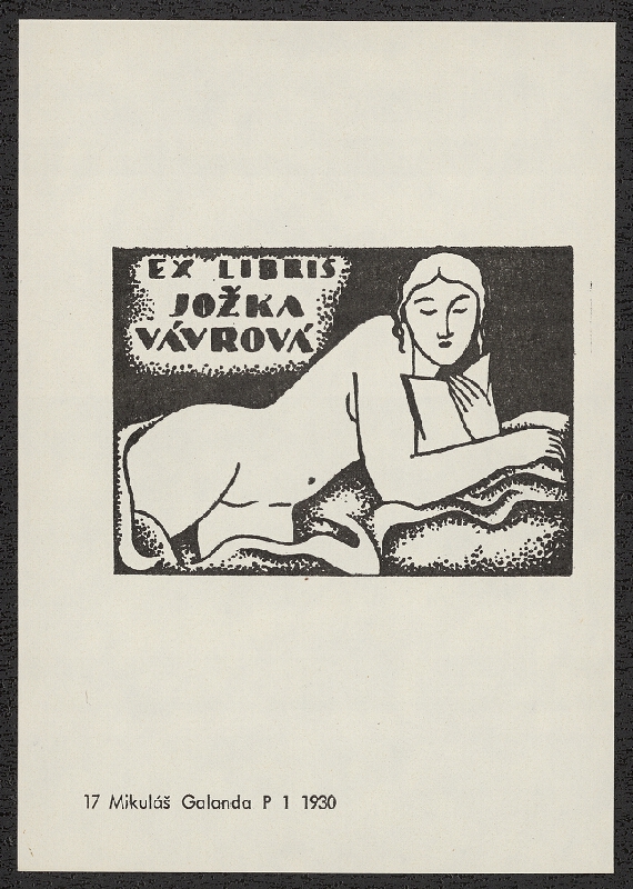 Mikuláš Galanda – Exlibrisy Mikuláša Galandu 
