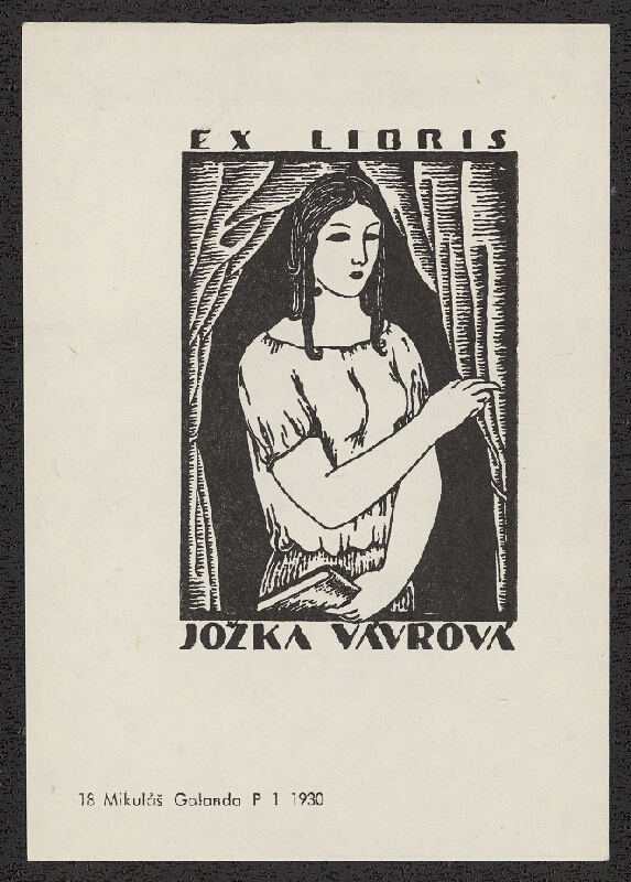 Mikuláš Galanda – Exlibrisy Mikuláša Galandu 