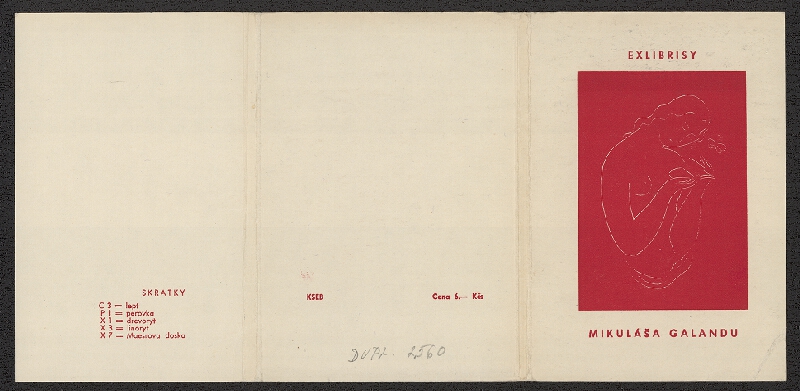 Mikuláš Galanda – Exlibrisy Mikuláša Galandu 