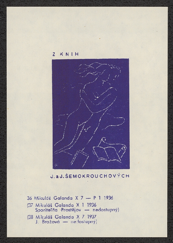 Mikuláš Galanda – Exlibrisy Mikuláša Galandu 