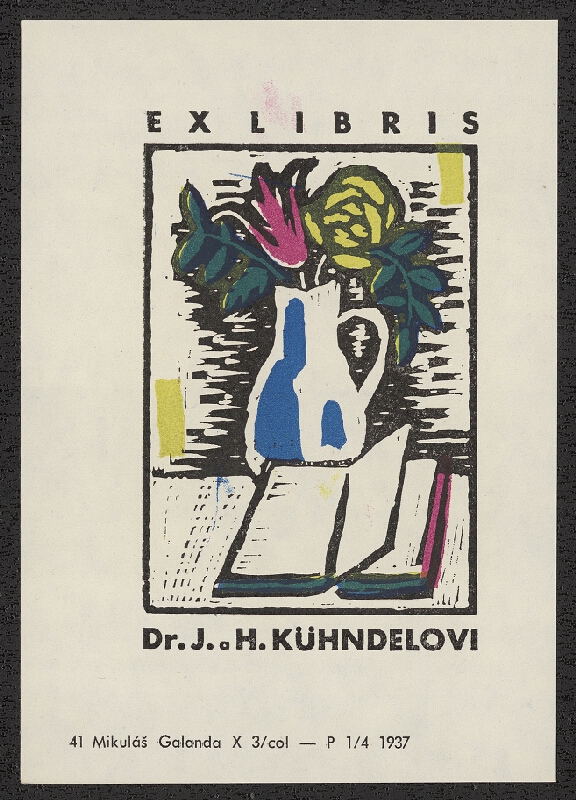 Mikuláš Galanda – Exlibrisy Mikuláša Galandu 