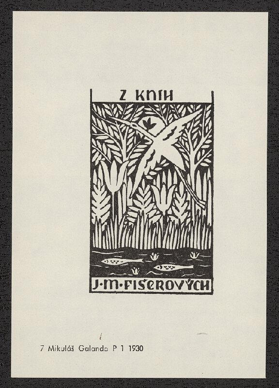 Mikuláš Galanda – Exlibrisy Mikuláša Galandu 