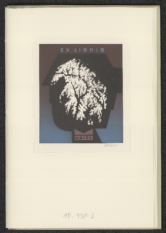 Jaroslav Kaiser – Jaroslav Kaiser - en tjekkisk grafiker og hans exlibris. Frederikshavn 1979 