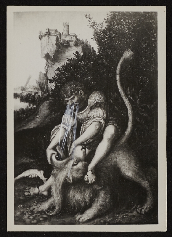 Rudolf Fila – Bez názvu - interpretovaná předloha: Lucas Cranach 