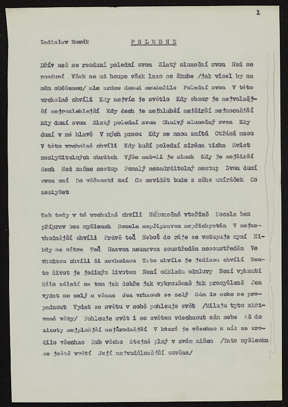 Ladislav Novák – Poledne 