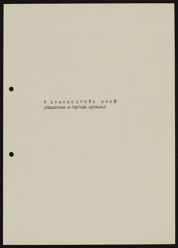 Ladislav Novák – Závratě (básně z let 1960 - 1965) 