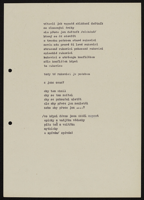 Ladislav Novák – Závratě (básně z let 1960 - 1965) 