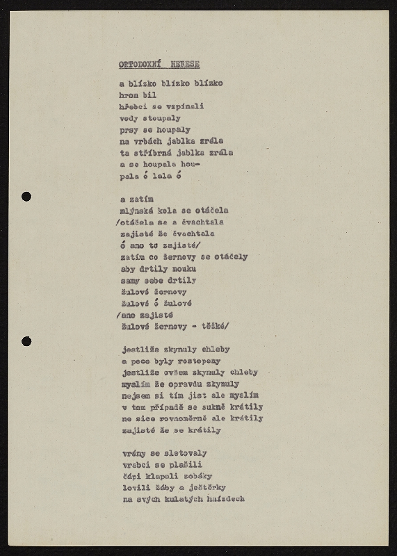 Ladislav Novák – Závratě (básně z let 1960 - 1965) 