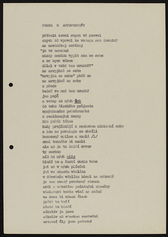 Ladislav Novák – Závratě (básně z let 1960 - 1965) 