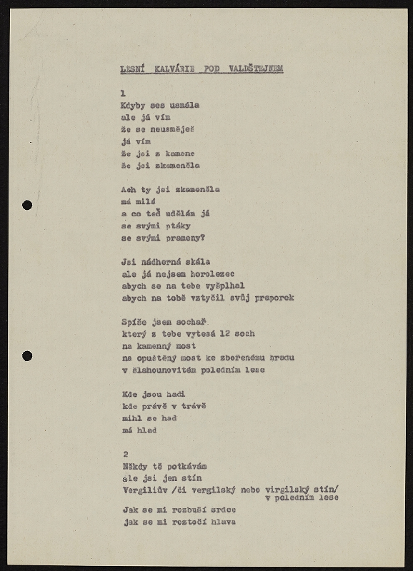 Ladislav Novák – Závratě (básně z let 1960 - 1965) 