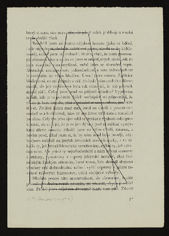 Pavel Rudolf – Komentář (Interpretovaná strana knihy) 