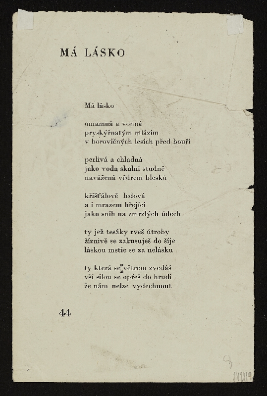 Pavel Rudolf – Trn - interpretovaná báseň 