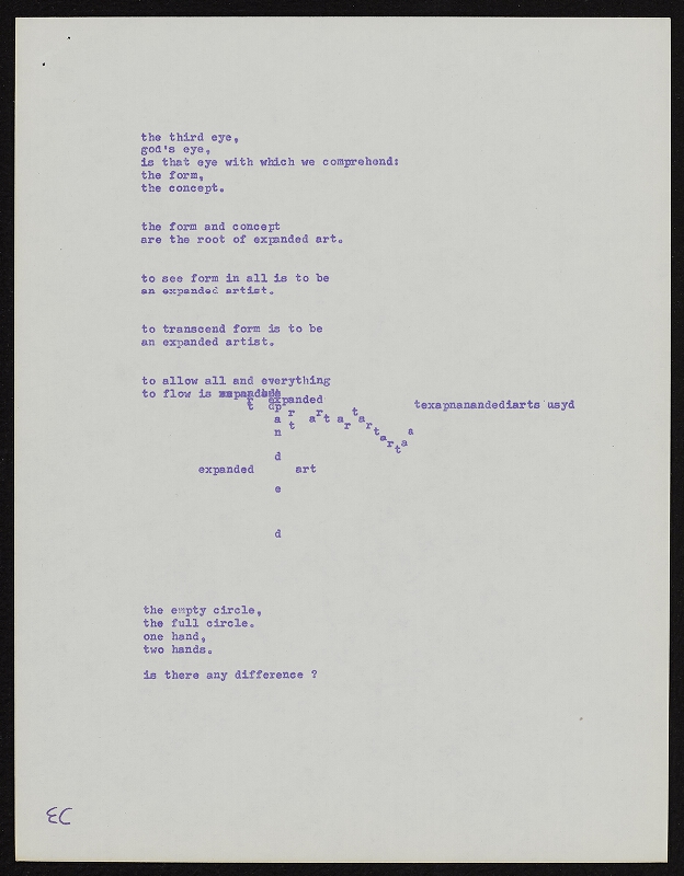 Ken Friedman – A Final Prime in Expanded Arts® 