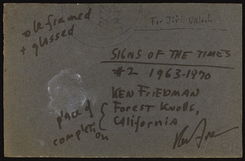 Ken Friedman – Bez názvu 