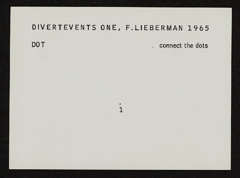 Frederic Lieberman – Divertevens One 