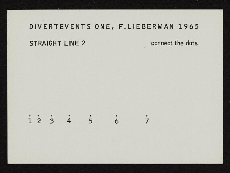 Frederic Lieberman – Divertevens One 