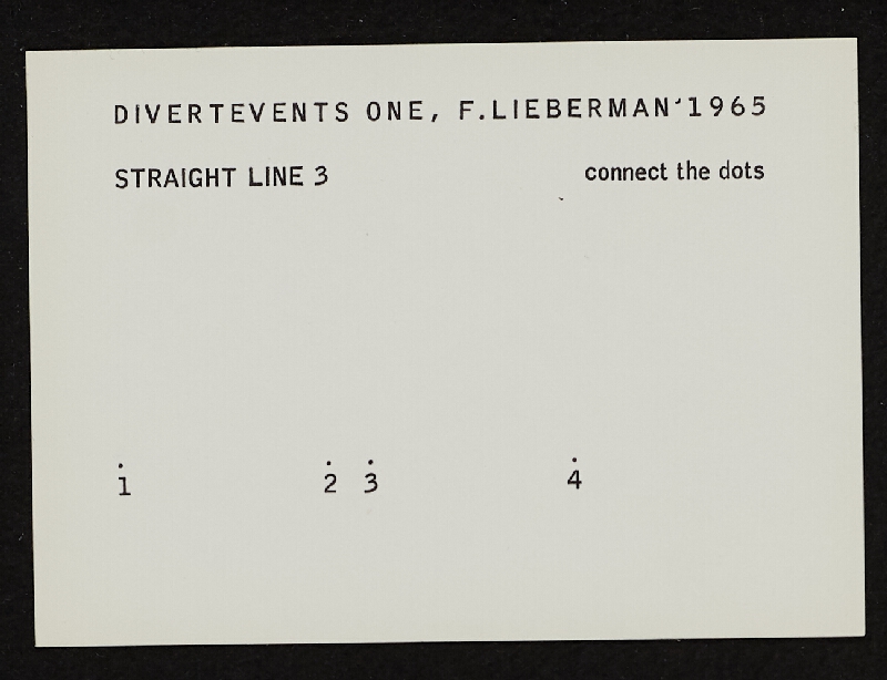 Frederic Lieberman – Divertevens One 