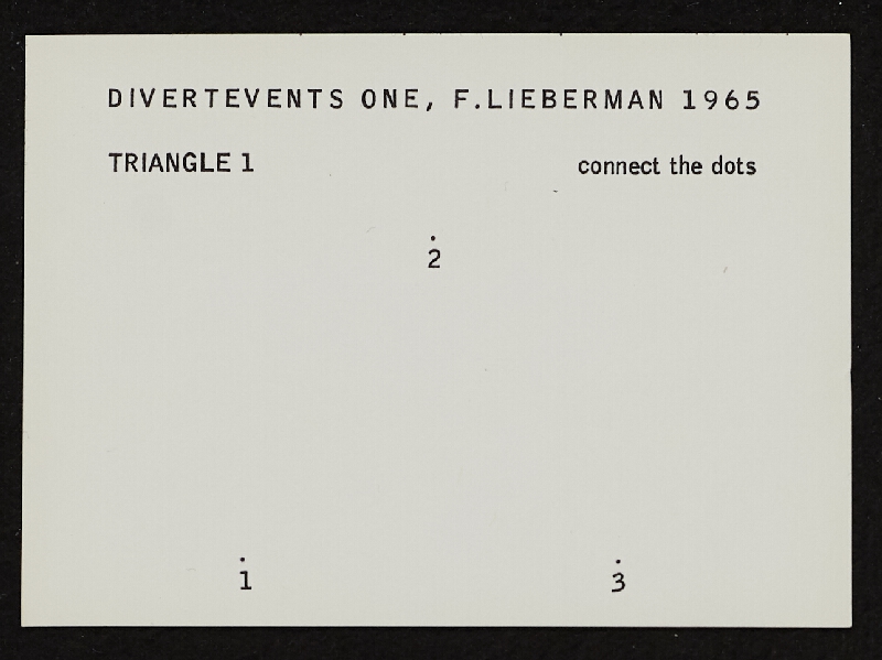 Frederic Lieberman – Divertevens One 