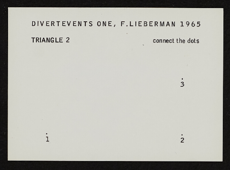 Frederic Lieberman – Divertevens One 