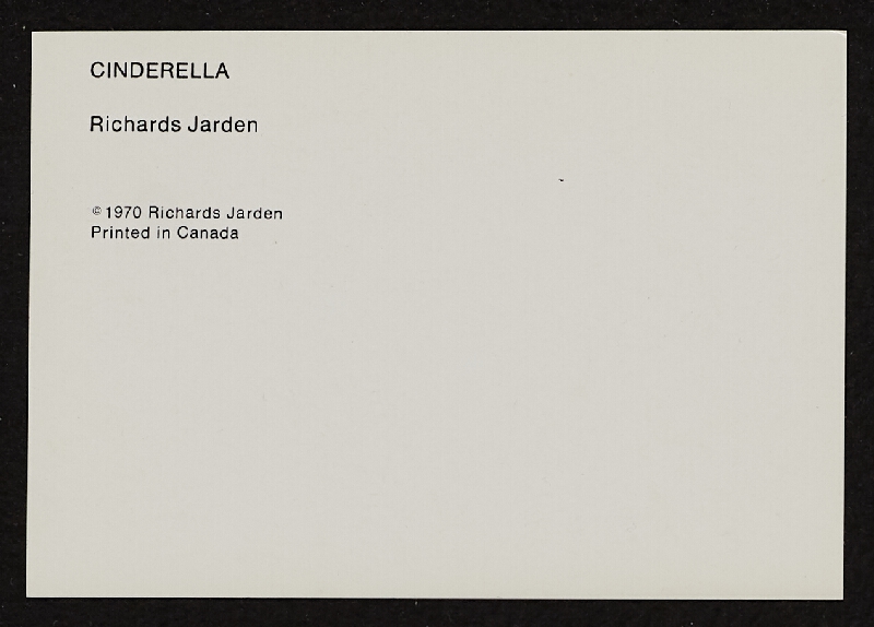 Richards Jarden – Cinderella 