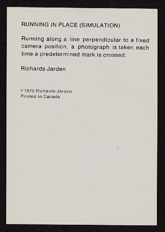 Richards Jarden – Running in Place (Simulation) 