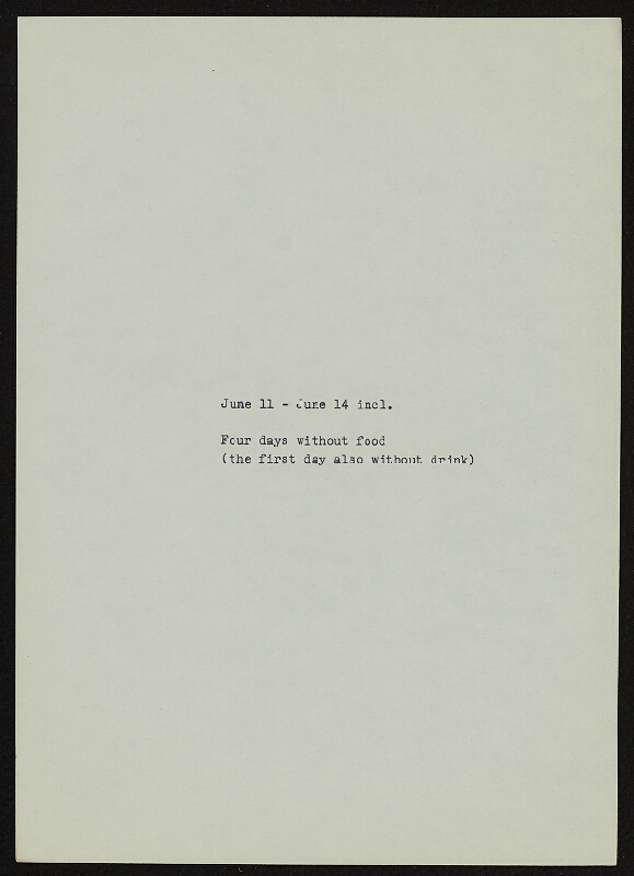 Petr Štembera – Endurance tests: Exercise of the will and body Ascetical reces Mind´s exercises 